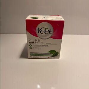 Veet pure sugar wax face & body new box 250 ml NEW